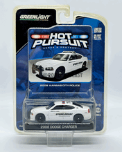 Load image into Gallery viewer, Greenlight 1/64 Hot Pursuit Series 5 2008 Dodge Charger Kansas City Police
