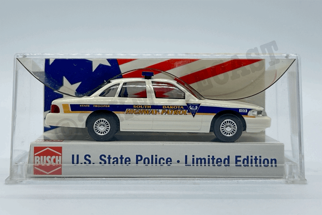 Busch 1/87 1997 Ford Crown Victoria - South Dakota Highway Patrol