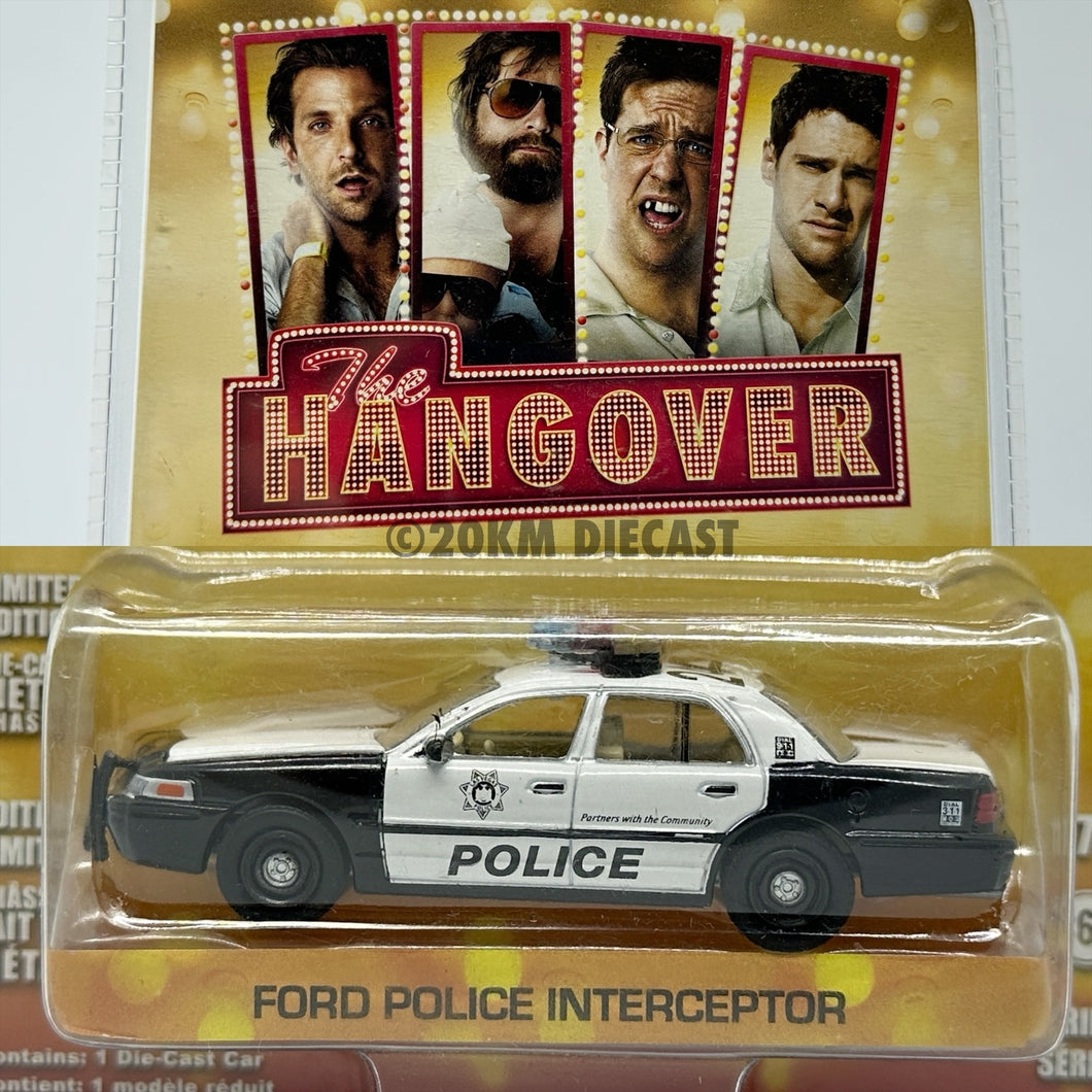 Greenlight 1/64 Hollywood Series The Hangover - Ford Crown Victoria Police Interceptor Las Vegas Police