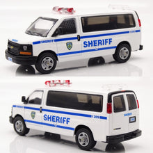 Load image into Gallery viewer, 596 Model 1/64 Chevrolet Express - New York City Sheriff
