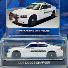 Load image into Gallery viewer, Greenlight 1/64 Hot Pursuit Series 5 2008 Dodge Charger Kansas City Police
