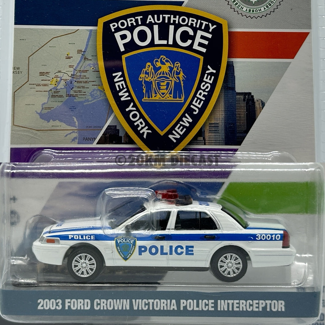 Greenlight 1/64 Hobby Exclusive - 2003 Ford Crown Victoria Police - Port Authority of New York and New Jersey Police