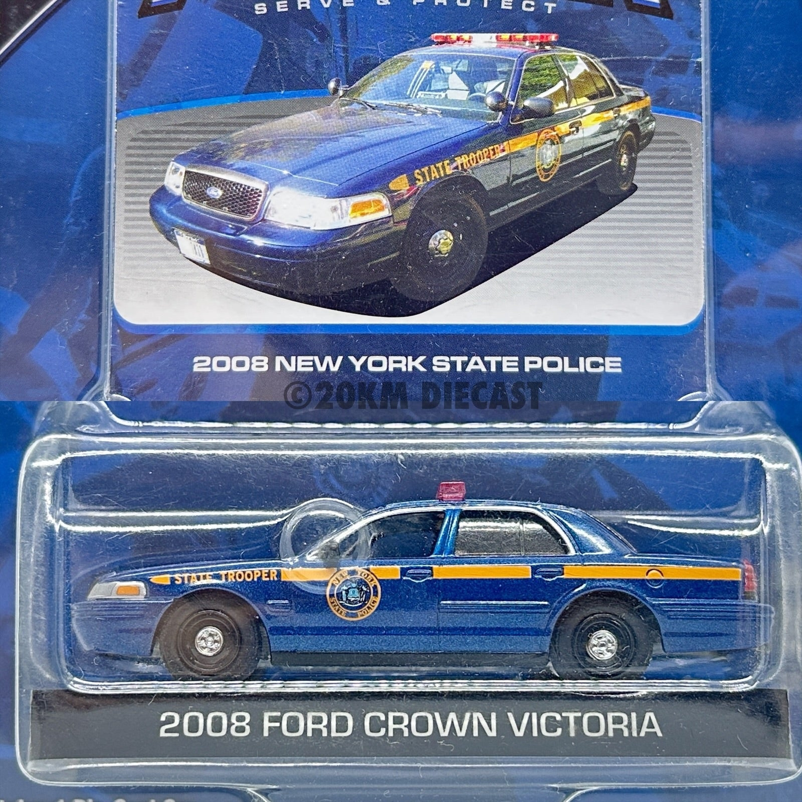 Greenlight 1/64 Hot Pursuit Series 5 Ford Crown Victoria New York