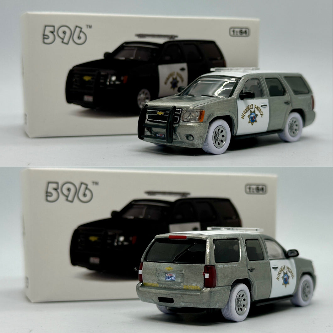 596 Models 1/64 Chevrolet Tahoe - California Highway Patrol (CHP) Chase Car