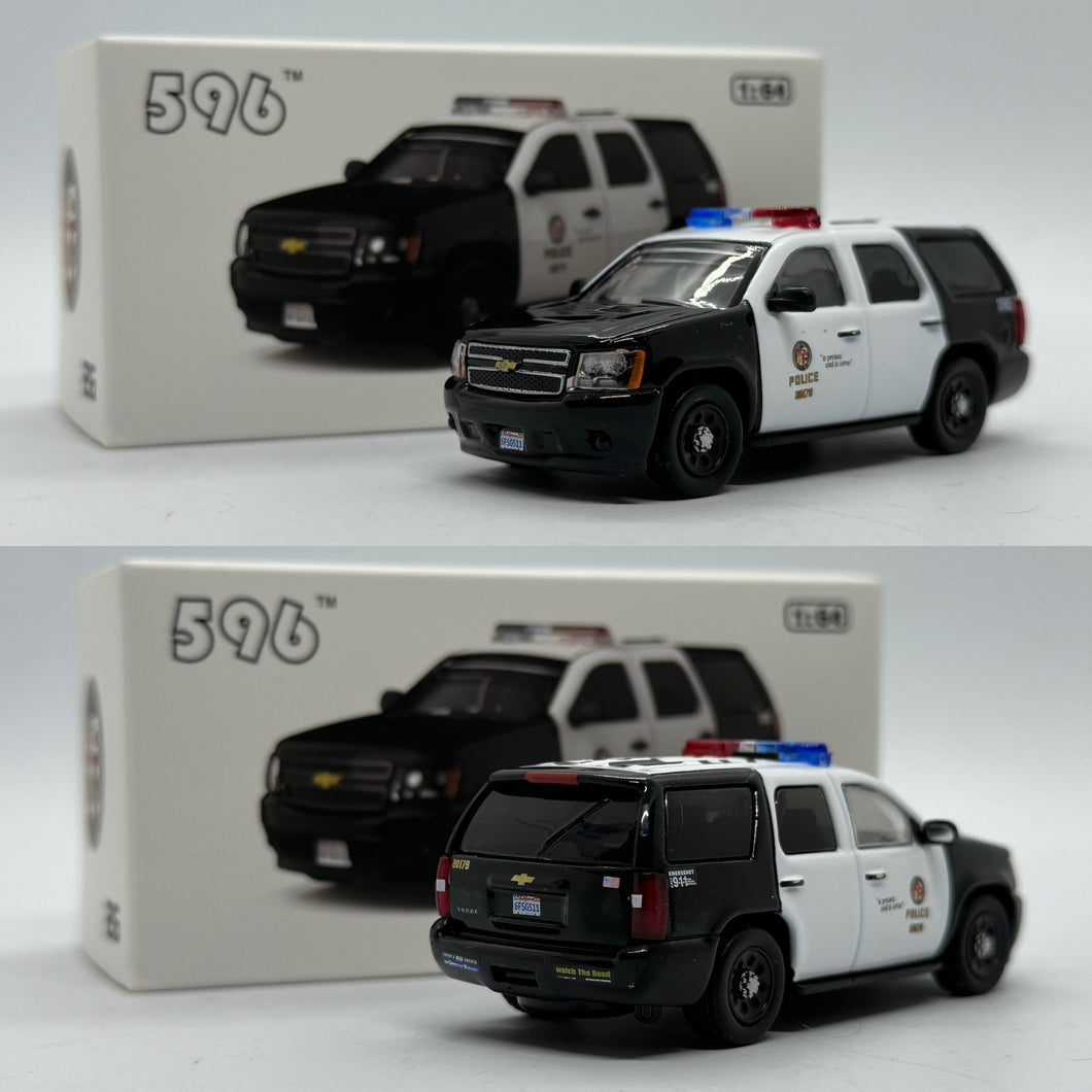 596 Models 1/64 Chevrolet Tahoe - Los Angeles Police Department (LAPD)