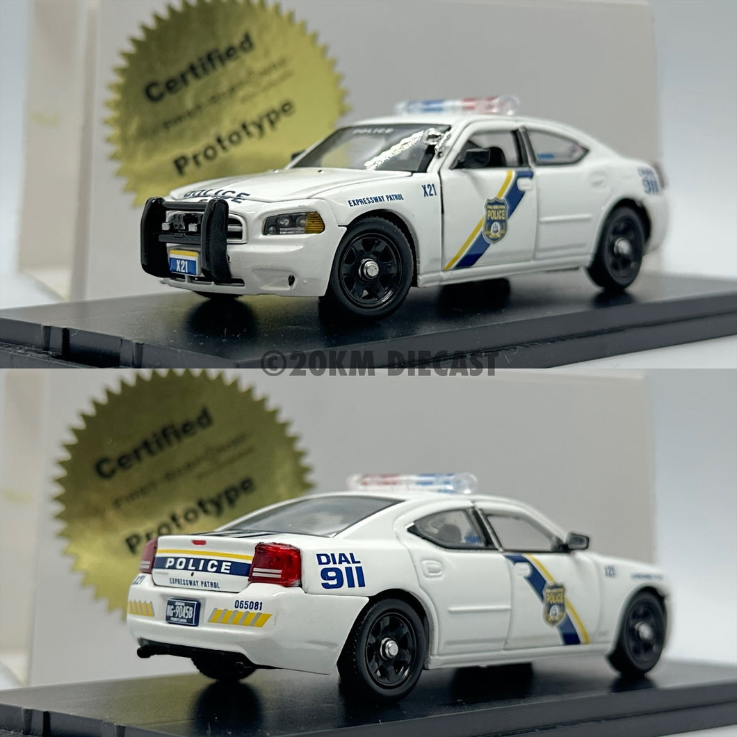 First Response Replicas 1/43 2008 Dodge Charger - Philadelphia Police Expressway Patrol