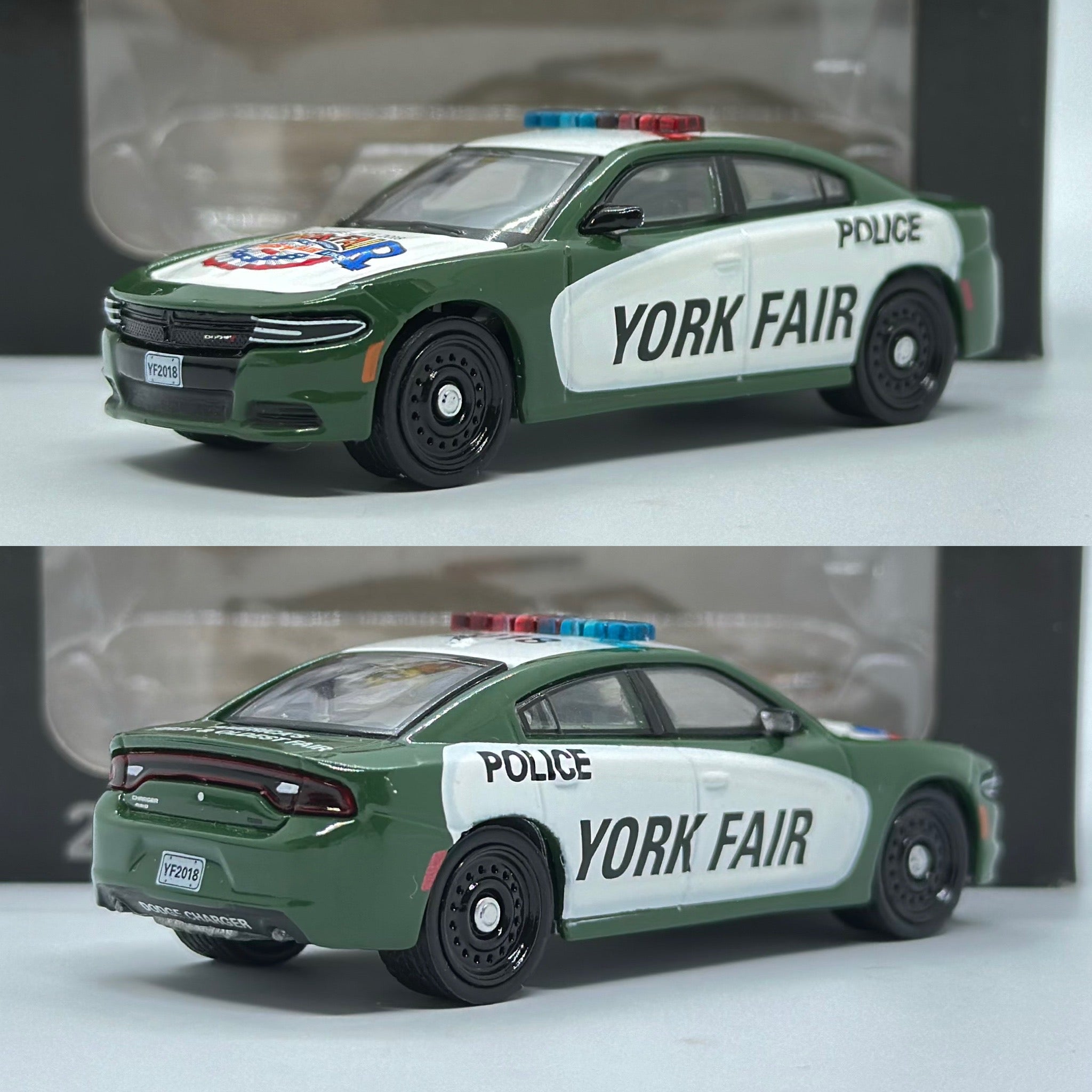 Greenlight 1/64 Exclusive (York Fair) - 2017 Dodge Charger - York