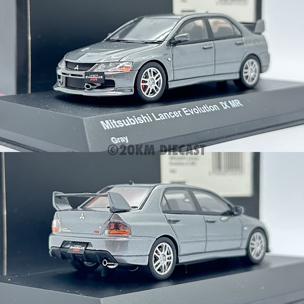 Kyosho 1/43 Mitsubishi Lancer Evolution IX - Gray
