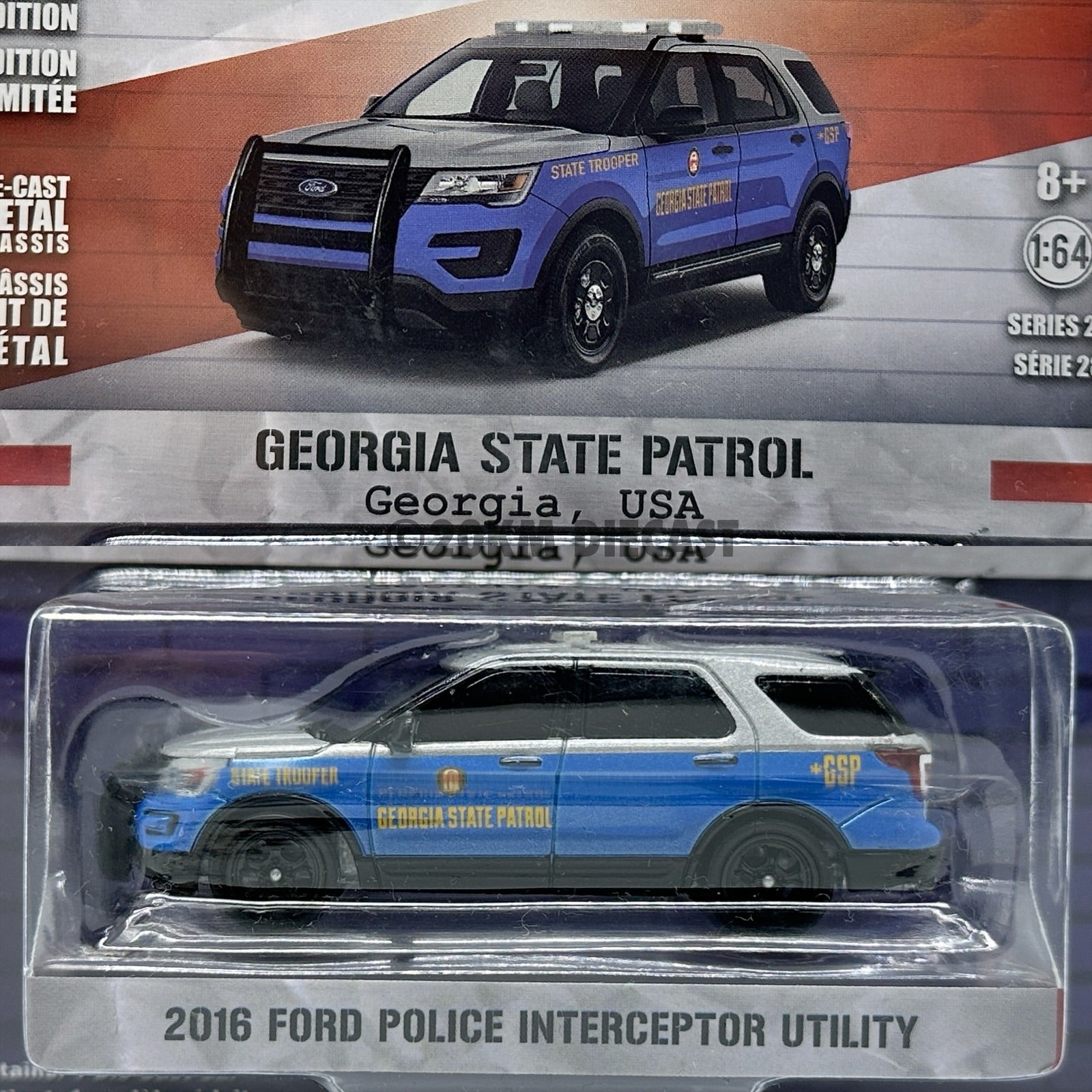 Greenlight Hot Pursuit - 2016 Ford Police Interceptor Utility