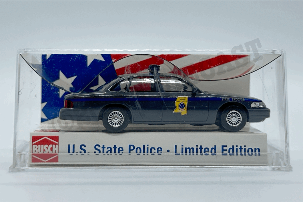 Busch 1/87 1997 Ford Crown Victoria - Mississippi Highway Patrol