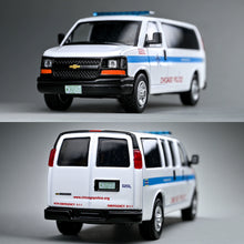 Load image into Gallery viewer, 596 Models 1/64 Chevrolet Express - Chicago Police Department
