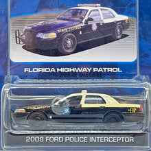 Load image into Gallery viewer, Greenlight 1/64 Hot Pursuit Series 6 Ford Crown Victoria Florida Highway Patrol
