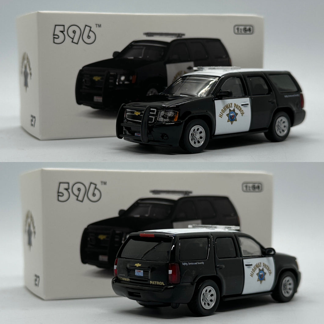 596 Model 1/64 Chevrolet Tahoe - California Highway Patrol (CHP)