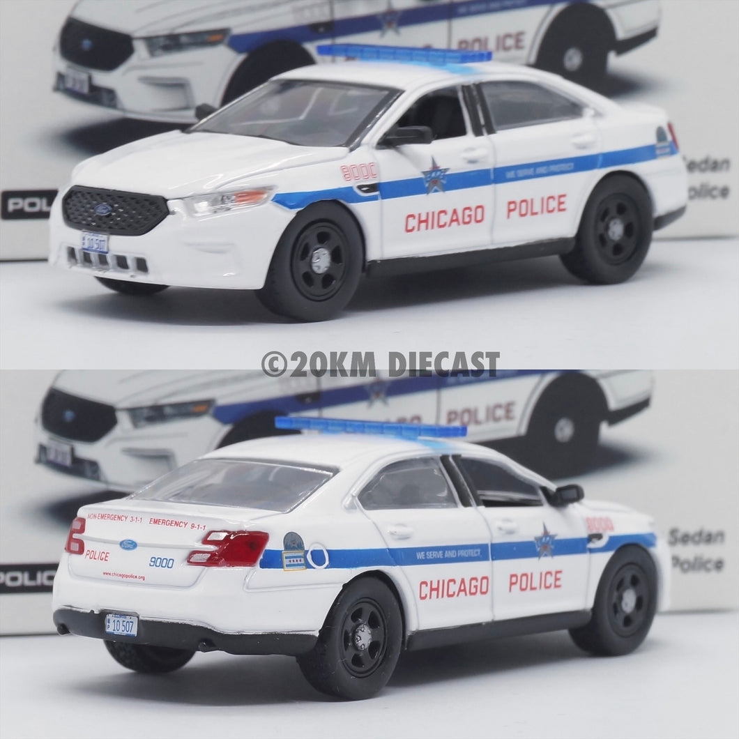 596 Model 1/64 2013 Ford Police Interceptor - Chicago Police