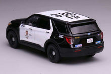 Load image into Gallery viewer, 596 Model 1/64 2020 Ford Police Interceptor Utility - Los Angeles Police Department LAPD Slicktop
