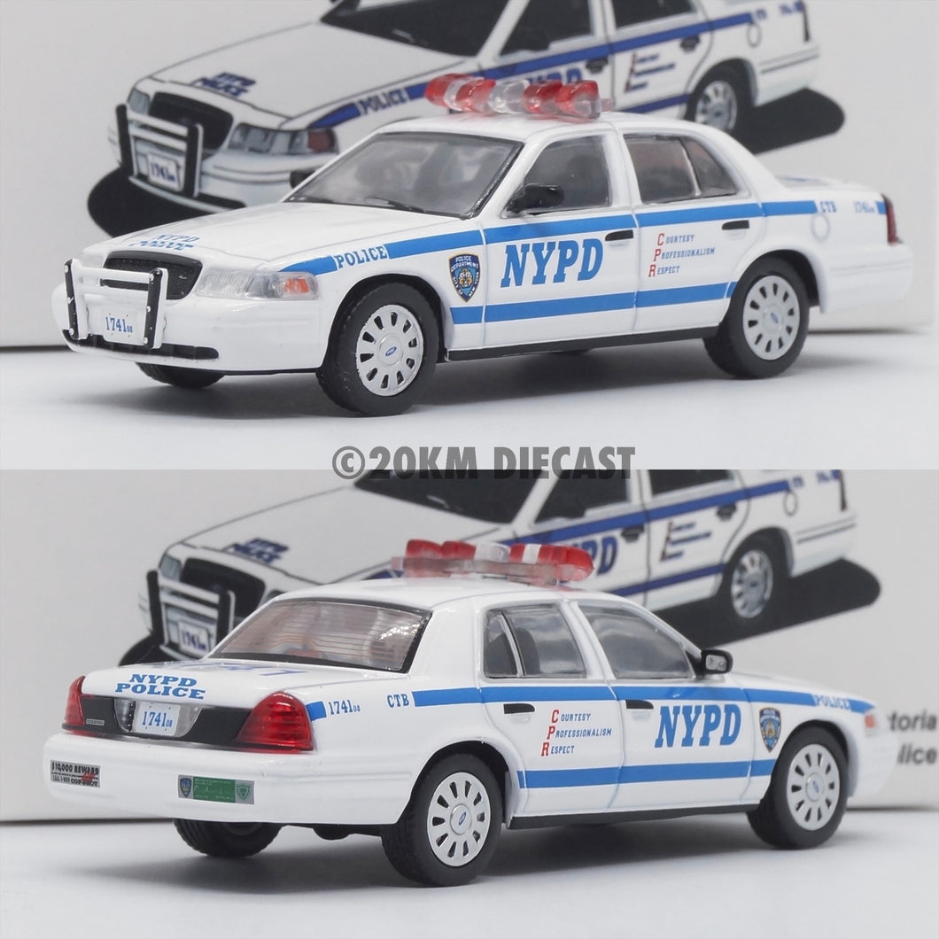 596 Model 1/64 Ford Crown Victoria - New York City Police