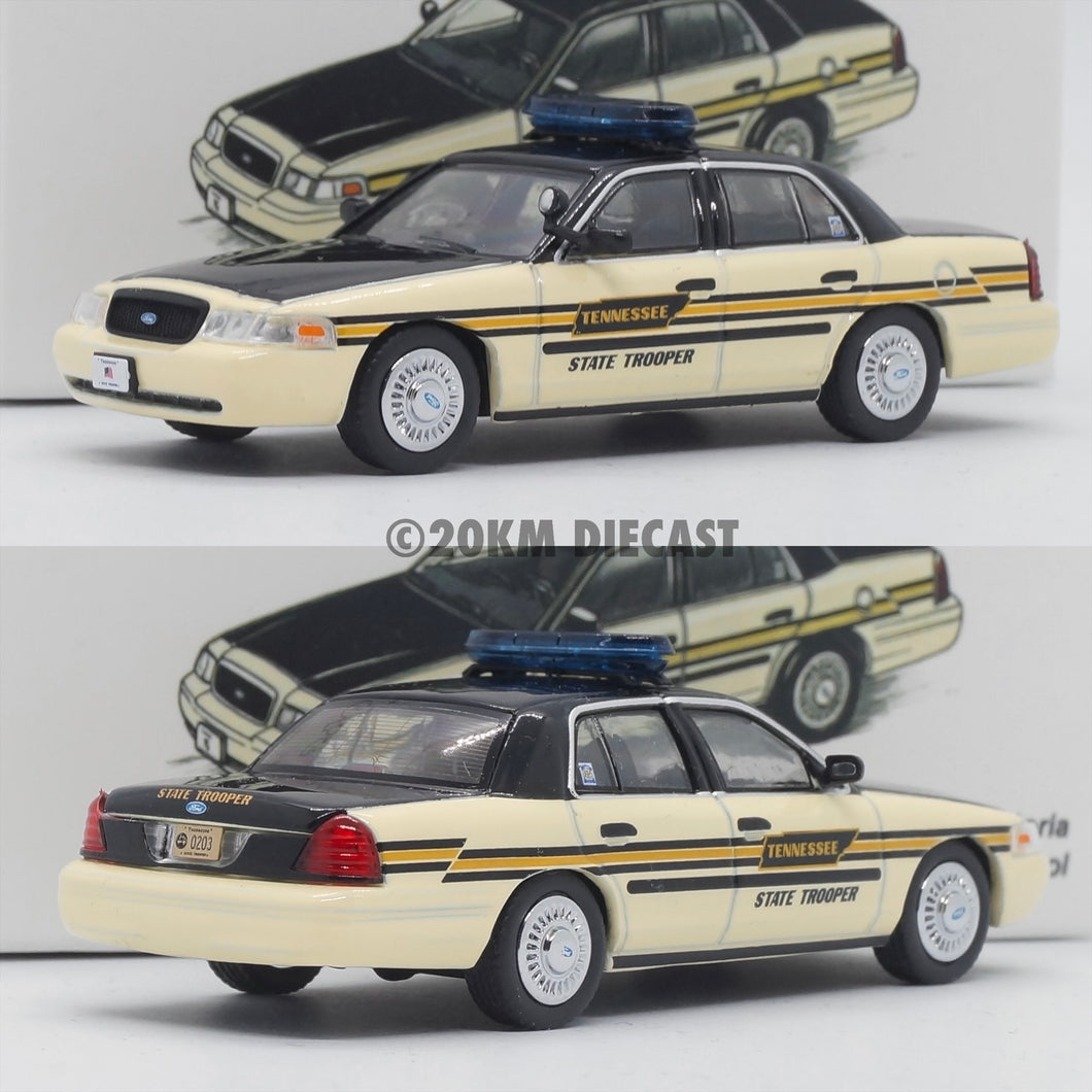 596 Model 1/64 Ford Crown Victoria Police Interceptor - Tennessee