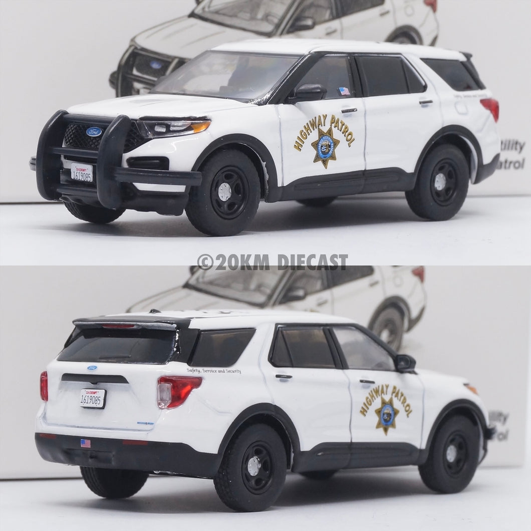 596 Model 1/64 2020 Police Interceptor Utility - California