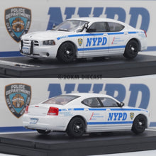 Load image into Gallery viewer, Rollin 1/64 - Dodge Charger - New York City Police Department NYPD Slicktop
