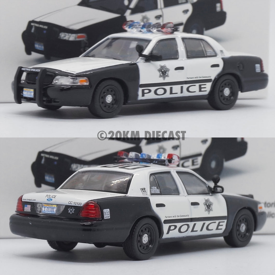 596 Model 1/64 Ford Crown Victoria Police Interceptor - Las Vegas