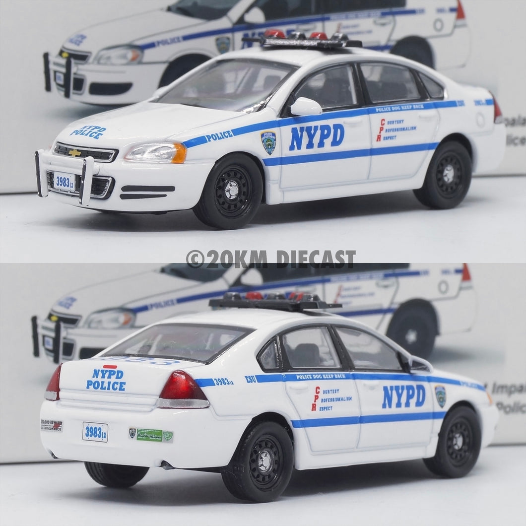596 Model 1/64 Chevrolet Impala - New York Police Department (NYPD ...