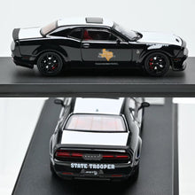 Load image into Gallery viewer, Stance Hunters 1/64 Dodge Challenger SRT Hellcat - Texas State Trooper
