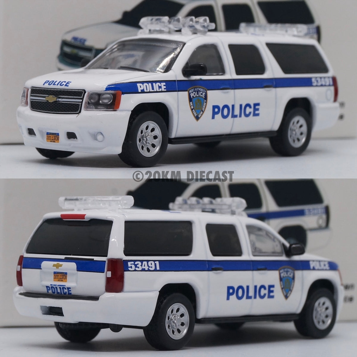 596 Model 1/64 Chevrolet Suburban - New York New Jersey Port Authority ...