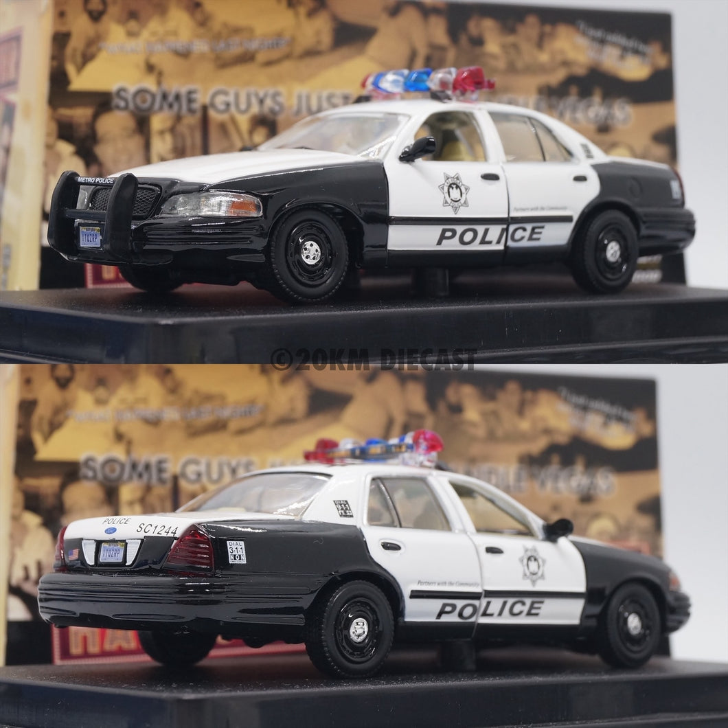 Greenlight 1/43 - Ford Crown Victoria Police Interceptor - Las