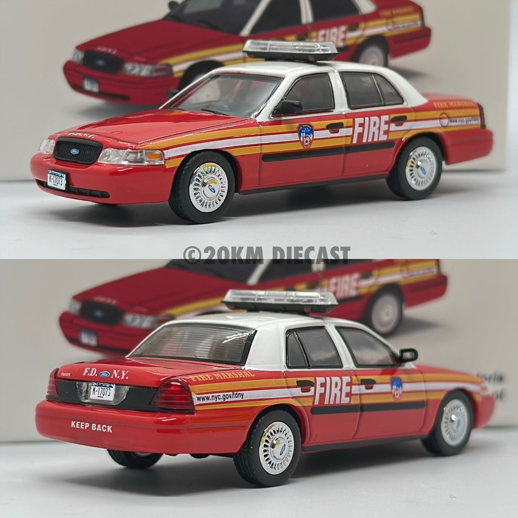 596 Model 1/64 Ford Crown Victoria - New York City Fire Department - FDNY