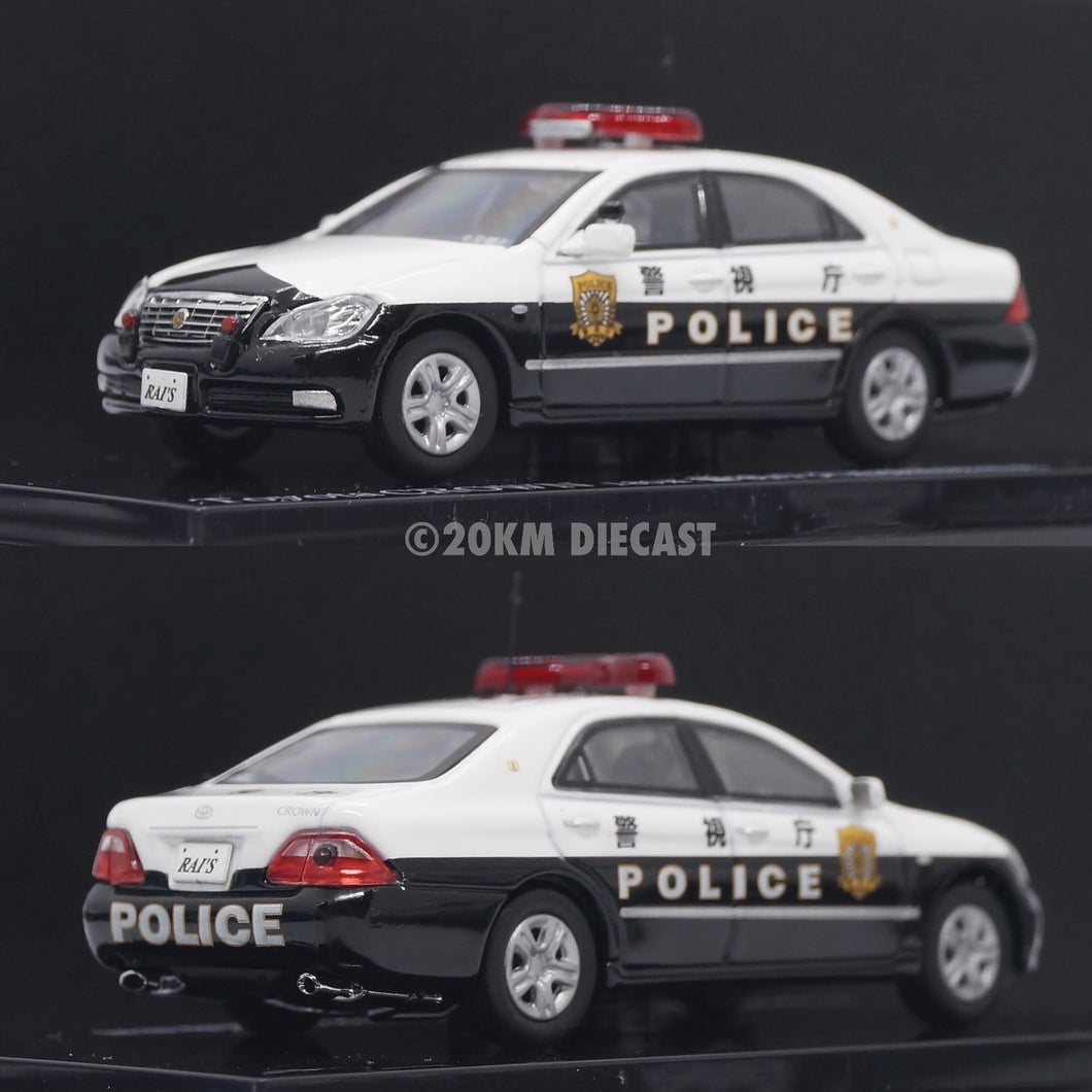 Rai's 1/64 Toyota Crown GRS180 Japan Police (Metropolitan Police