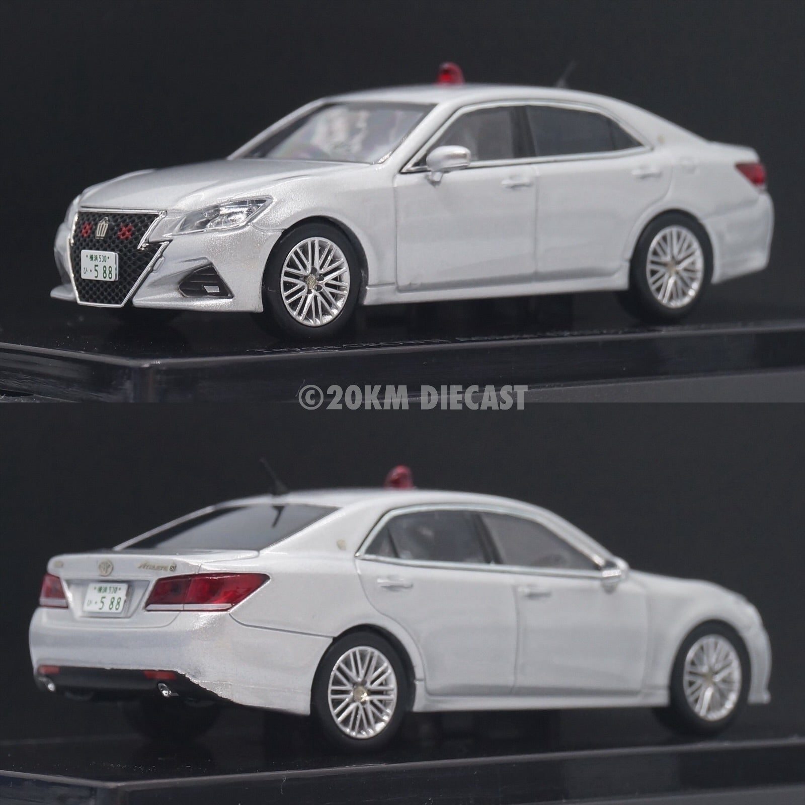 RAI'S 1/64 Toyota CROWN Athlete (GRS214… Rai's 1/64 Toyota Crown Athlete GRS214 Japan Police Unmarked