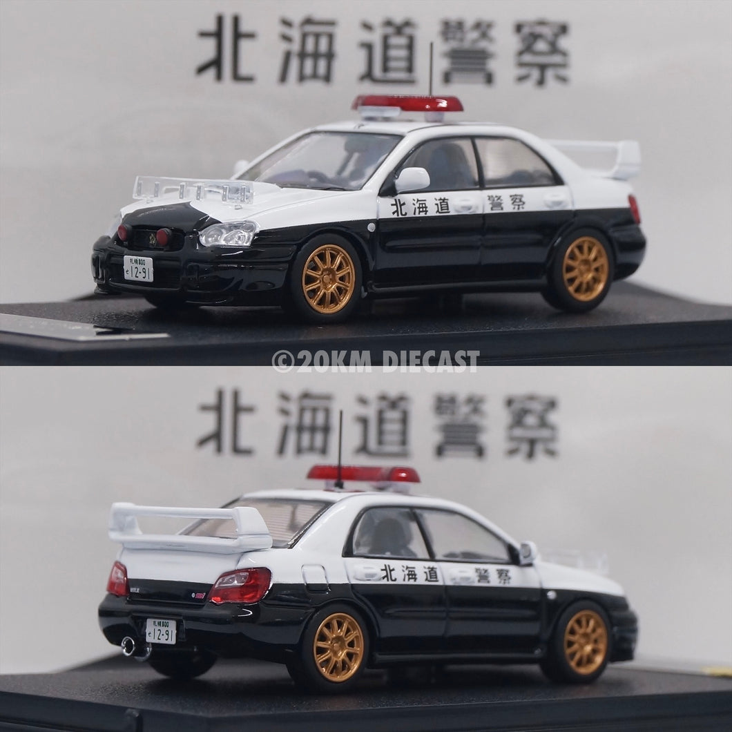 Rollin 1/64 Subaru Impreza WRX STI - Hokkaido Police (北海道警察
