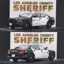 Load image into Gallery viewer, Rollin 1/64 Dodge Charger - Los Angeles County Sheriff 2 cars set
