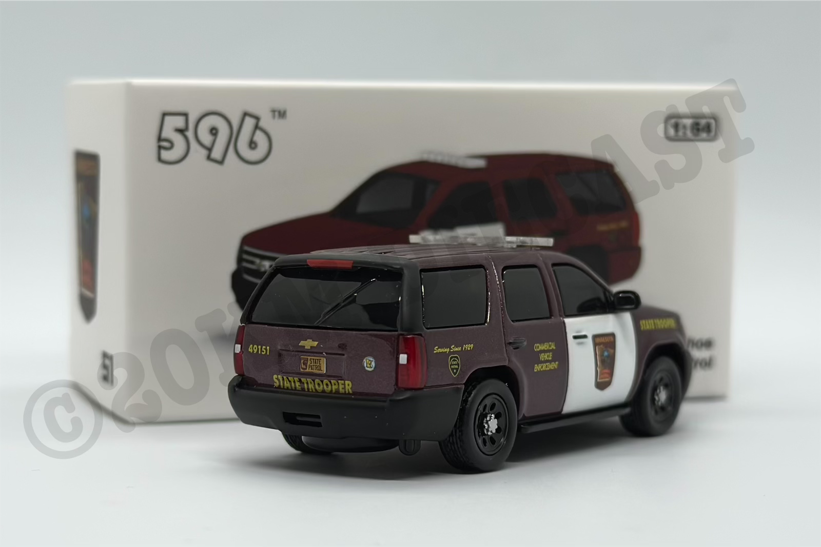 596 Model 1/64 Chevrolet Tahoe - Federal Protective Service – 20KM