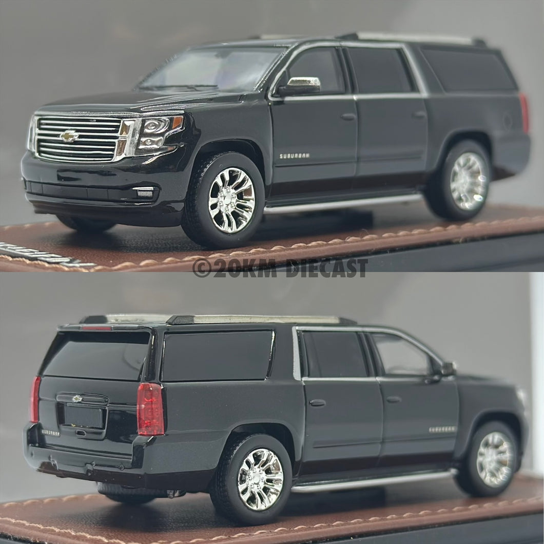 GOC 1/64 Chevrolet Suburban - Black