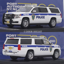 Load image into Gallery viewer, GOC 1/64 Chevrolet Suburban - New York and New Jersey Port Authority Police Department PAPD
