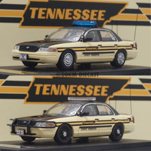 Load image into Gallery viewer, Rollin 1/64 - Ford Crown Victoria Police Interceptor - Tennessee Highway Patrol
