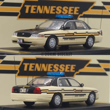 Load image into Gallery viewer, Rollin 1/64 - Ford Crown Victoria Police Interceptor - Tennessee Highway Patrol
