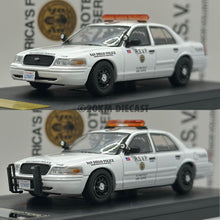 Load image into Gallery viewer, Rollin 1/64 Ford Crown Victoria Police Interceptor - San Diego Police Department Retired Senior Volunteer Patrol
