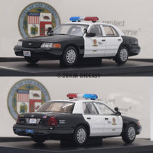 Load image into Gallery viewer, GOC 1/64 HEC Exclusive - Ford Crown Victoria Police Interceptor - Los Angeles Police Department LAPD
