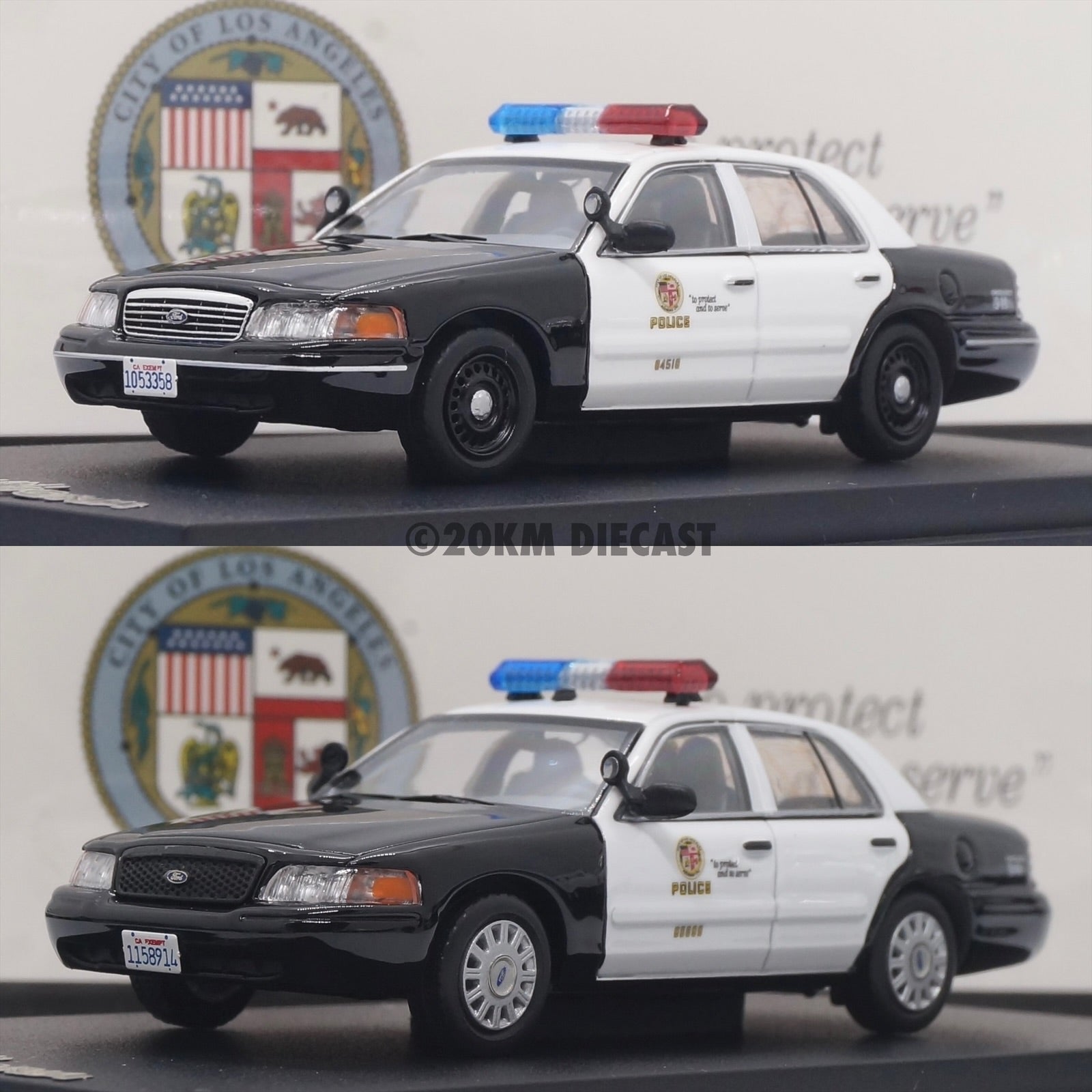 GOC 1/64 CVPI & Suburban 3台セット GOC/GCD Models – 20KM Diecast
