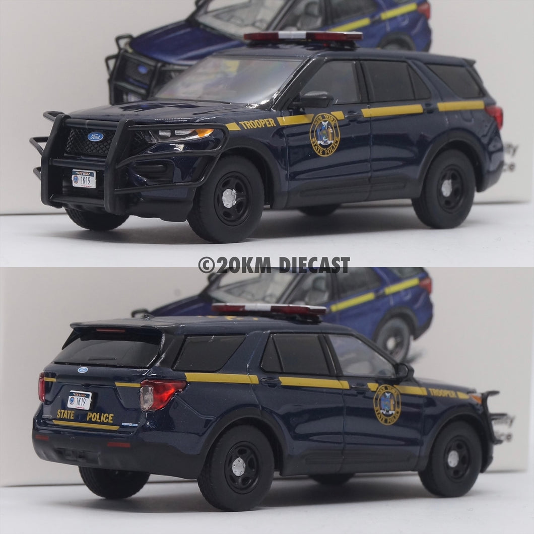 596 Model 1/64 2020 Ford Police Interceptor Utility - New York