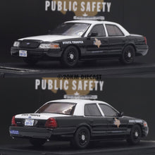 Load image into Gallery viewer, Rollin 1/64 - Ford Crown Victoria Police Interceptor - Texas Highway Patrol
