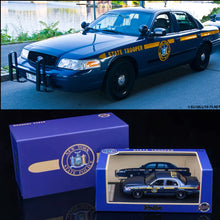Load image into Gallery viewer, Rollin 1/64 Ford Crown Victoria- New York State Police Slicktop
