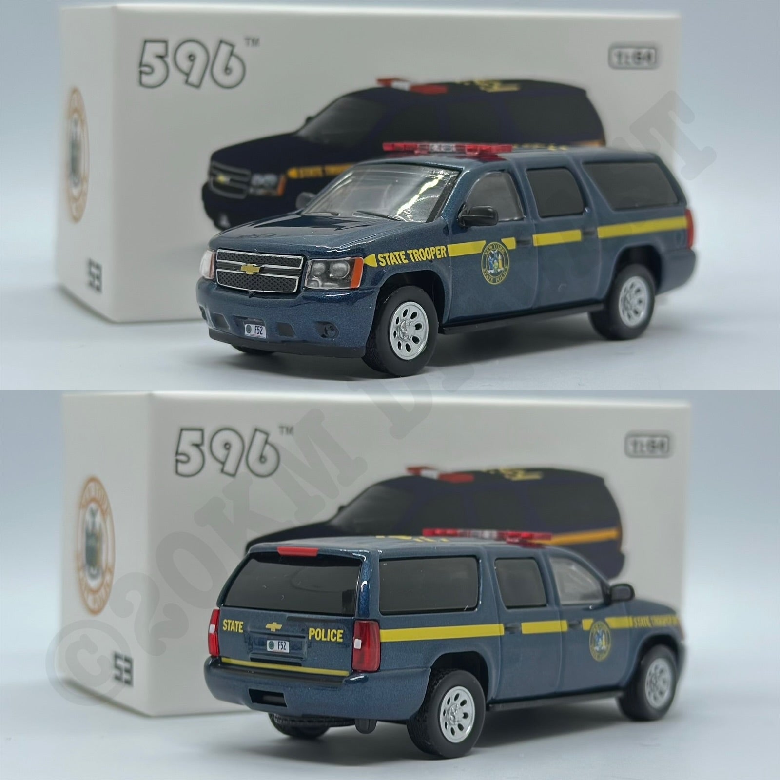 596モデル 2個 Chevrolet Suburban 警察仕様 1:64 596モデル 2個 Chevrolet Suburban 警察仕様 1:64 - メルカリ