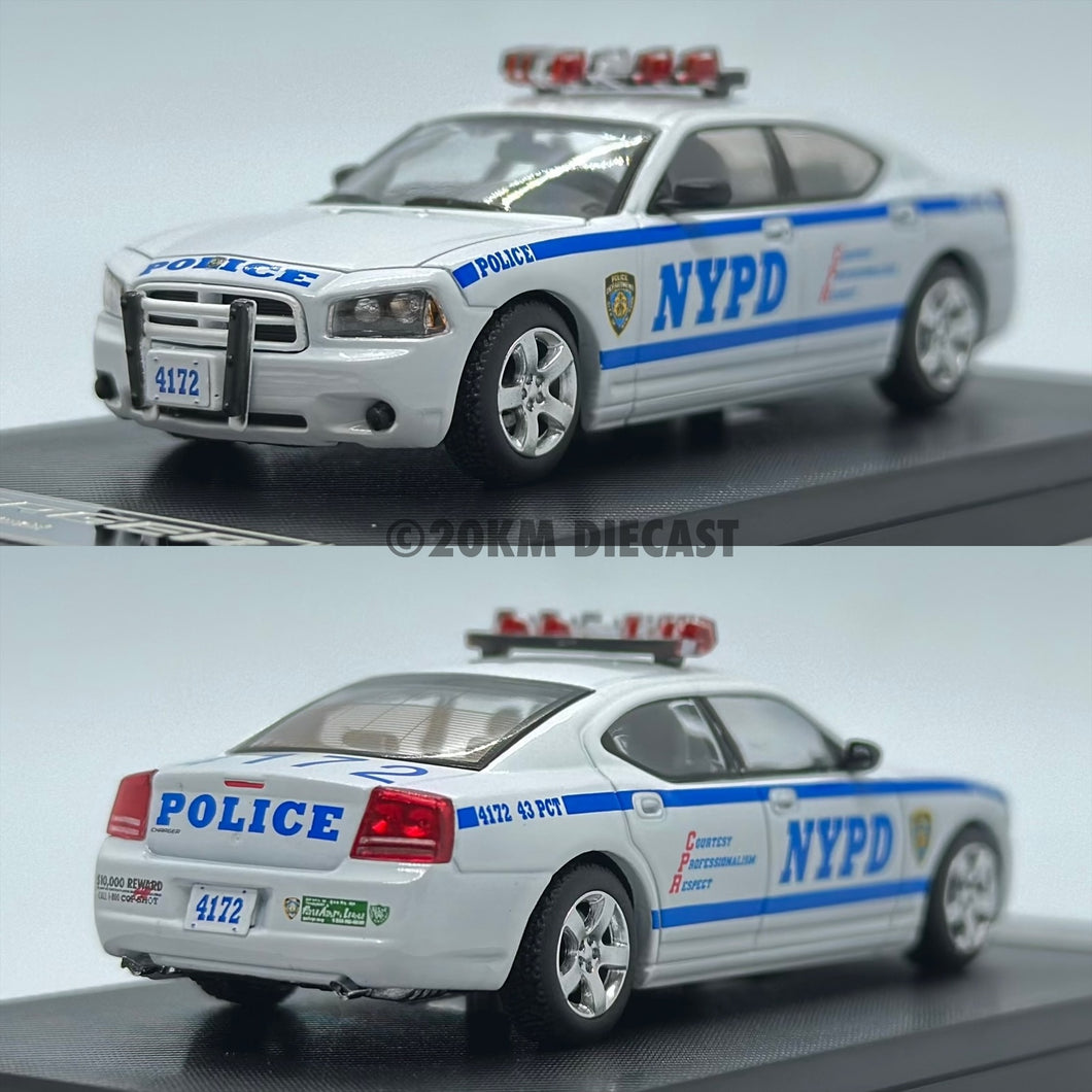 Rollin 1/64 2005 Dodge Charger - New York City Police Department (NYPD)
