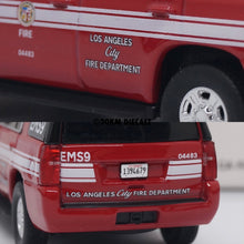 Load image into Gallery viewer, 596 Model 1/64 2016 Chevrolet Tahoe - Los Angeles Coty Fire Department
