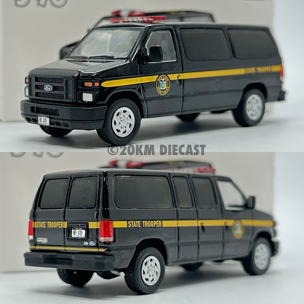 596 Model 1/64 Ford E350 - New York State Police – 20KM Diecast