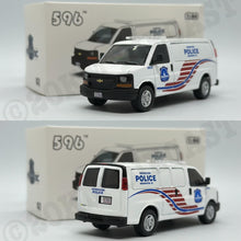 Load image into Gallery viewer, 596 Model 1/64 Chevrolet Express - 
Metropolitan Police Department of the District of Columbia (MPDC)
