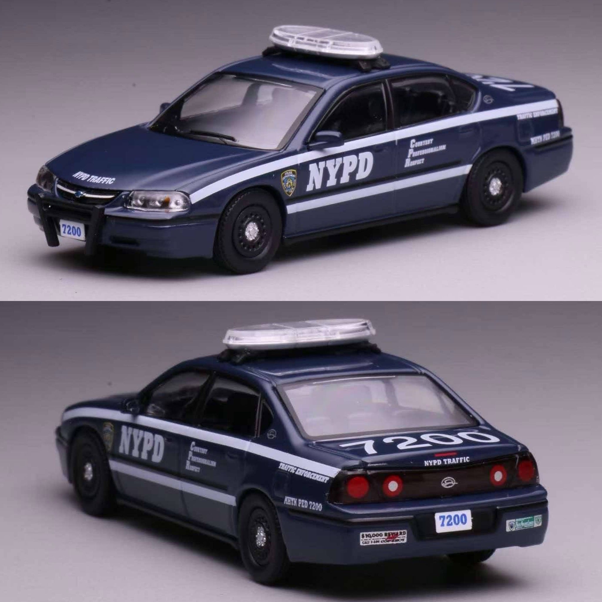 SA　596 インパラ　NYSP NYPD タホ PRE-ORDER] 596 Model 1/64 2003 Impala -New York City Police